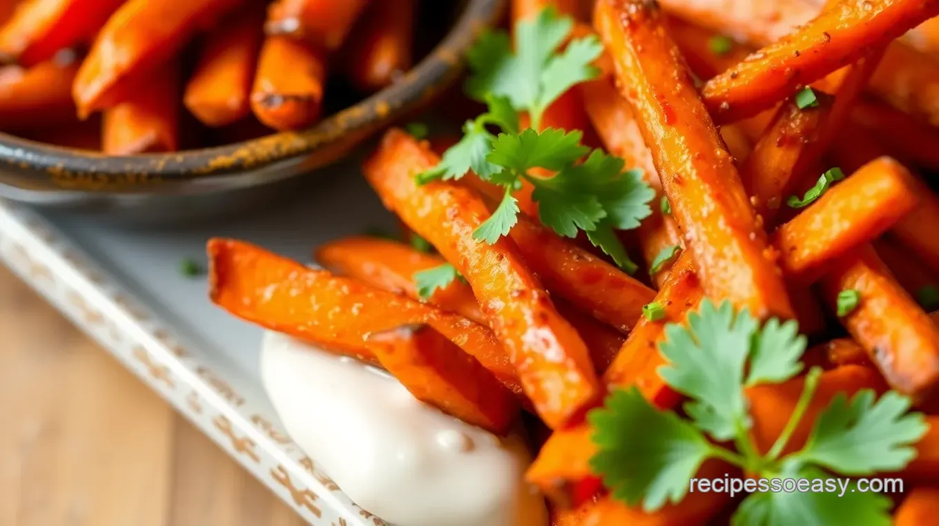 Sweet Chili Sweet Potato Fries