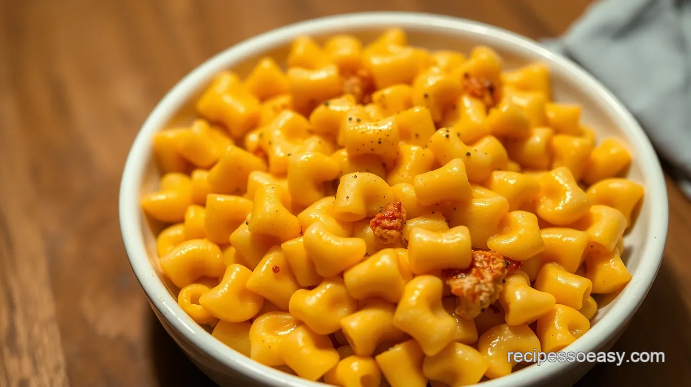 BBQ Chicken Smoked Cheddar Mac & Cheese