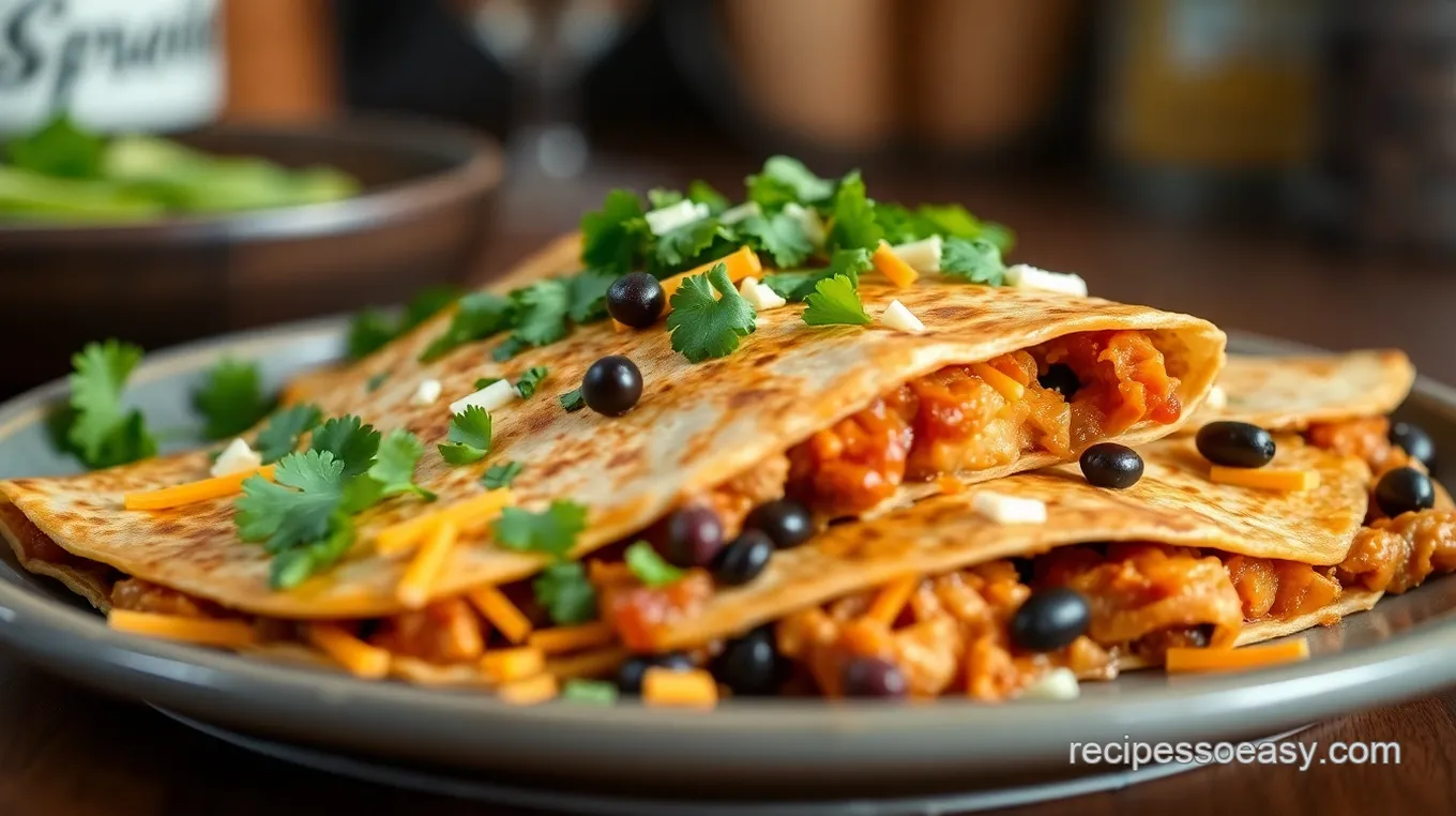 Ultimate BBQ Chicken Quesadillas