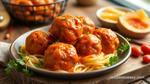 Bake Buffalo Chicken Meatballs - Spicy Treat