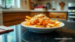 Baked Buffalo Chicken Fries - Cheesy & Spicy