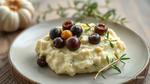 Blend Curd Cheese with Garlic & Olives