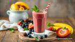 Blend Fruit Smoothie: Healthy & Delicious