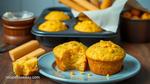 Bake Cheddar Corn Muffins - Deliciously Cheesy