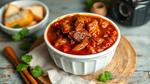 Chili with Beef and Barbecue Flavor