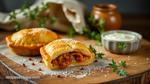 Bake Flaky Pastry with Savory Filling