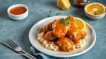 Fried Chicken with Zesty Orange Sauce