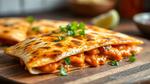 Grilled Buffalo Chicken Quesadilla Delight