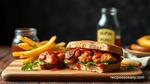 Grilled Chicken Honey Barbecue Sandwich