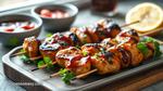 Grilled Chicken Kabobs with Sweet Teriyaki