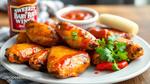 Grilled Chicken Wings with Flavorful Sauces