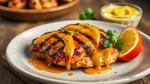 Grilled Chicken with Mustard Barbecue Sauce