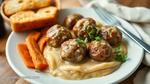 Sautéed Beef Meatballs in Creamy Delight