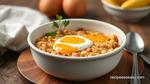 Oven-Baked Egg Yogurt Oatmeal Dish