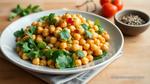 Quick Chickpea Salad with Crispy Flavor