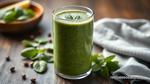 Blend Mint Spinach Smoothie for Energy Boost