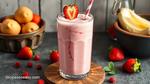 Blend Strawberry Milkshake Delight in 10 Min