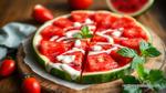 Make Watermelon Pizza Healthy Summer Treat