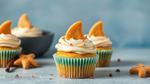 Bake Shark Fin Cupcakes for Ocean Fun