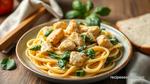 Sautéed Chicken Pasta with Creamy Spinach