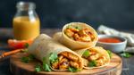 Grilled Chicken Spicy Flavorful Wraps