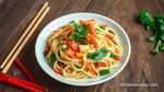 Stir-Fry Noodles with Colorful Vegetables