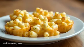 Bake Cheesy Mac Bites with a Kick recipe card