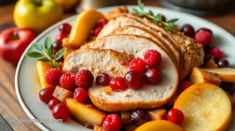 Bake Turkey with Apples & Berries Delight