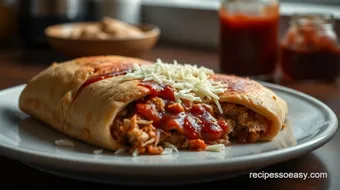 Ultimate BBQ Chicken Calzones with Original Barbecue Sauce recipe card