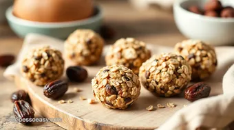 No-Bake Oats & Dates Energy Bites