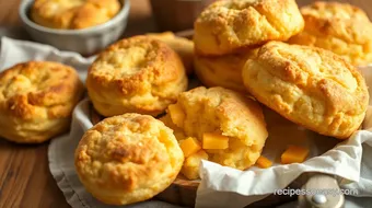 Bake Cheddar Biscuits in 35 Minutes