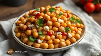 Mix Chickpeas for a Sweet Delight Salad