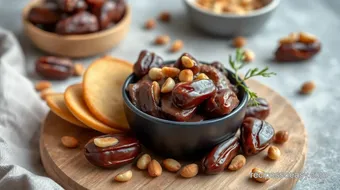 Dip Chocolate Medjool Dates with Nuts