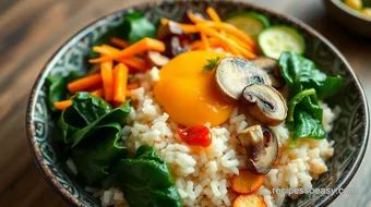 Cook Bibimbap: Colorful Korean Rice Bowl