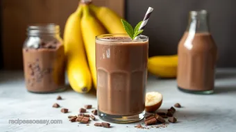 Blend Chocolate Banana Smoothie in 5 Minutes