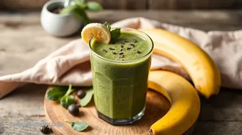 Blend Banana Spinach Energy Smoothie