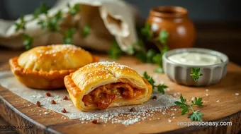 Bake Flaky Pastry with Savory Filling