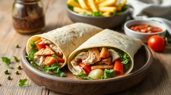 Wrap Turkey Easy Healthy Lunch Idea