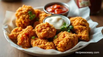 Fried Chicken with Sweet Red Chili Flavor