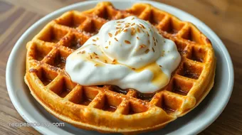 Fry French Waffles with Crispy Dip Delight