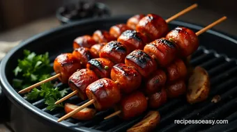 Grill Smoked Sausage Kabobs in 30 Min