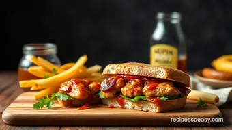 Grilled Chicken Honey Barbecue Sandwich