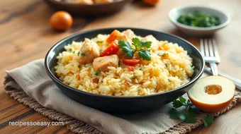 Simmering Italian Chicken Rice Delight