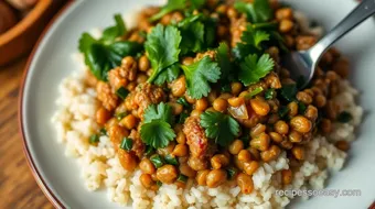 Lebanese Lamb Lentils Rice Spinach Recipe: The Ultimate Comfort Food! recipe card