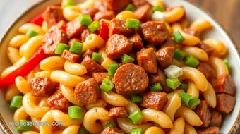 Quick BBQ Kielbasa Pasta Salad in 30 Minutes recipe card