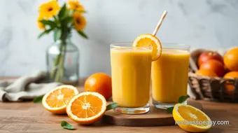 Blend Citrus Smoothie for Refreshing Energy