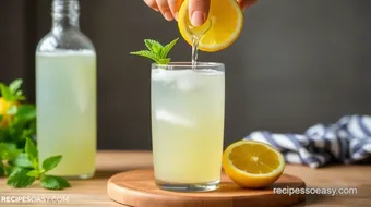 Mixing Lemonade with Mint - A Refreshing Twist