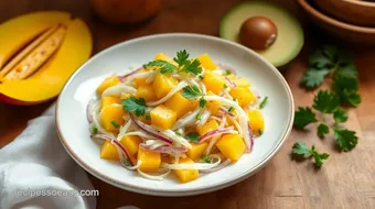 Chilled Mango Salad with Crunchy Cabbage