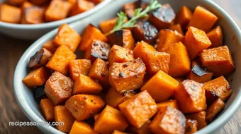 Roasted Sweet Potatoes with Delightful Maple