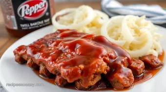 Slow Cooker Pork Ribs with Sweet BBQ Flavor recipe card